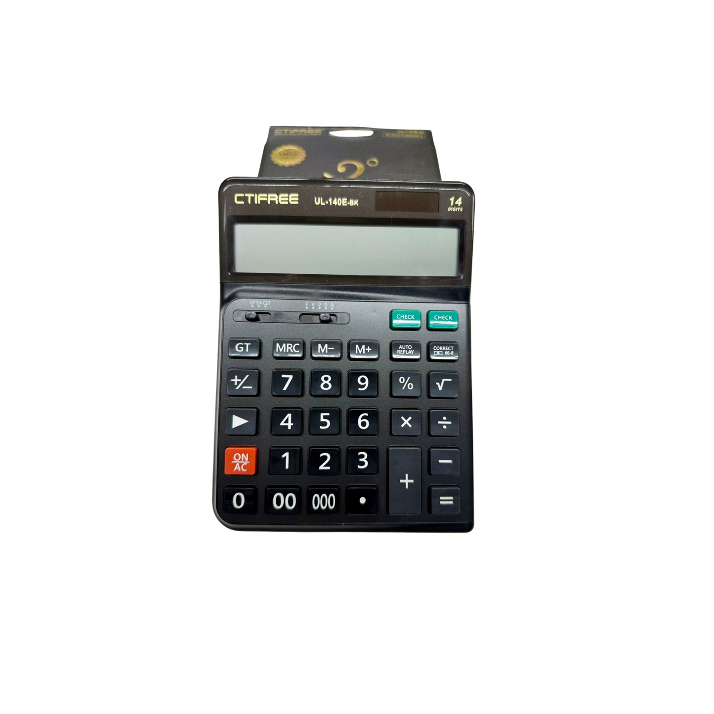 Ctifree Calculator UL-140E-BK