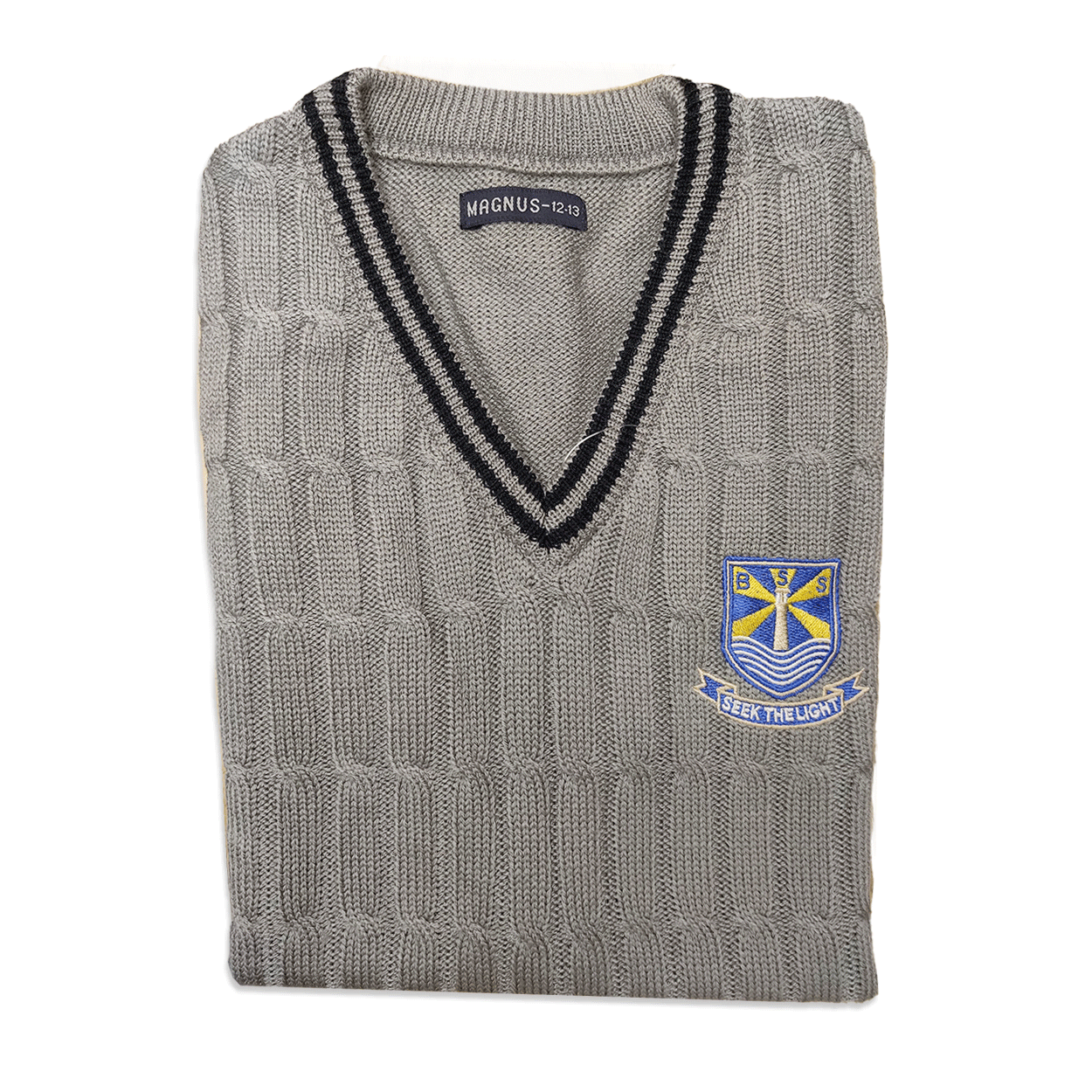 BHSS Sleeveless Sweater - Ultimate Warmth and Style for Chilly School Days