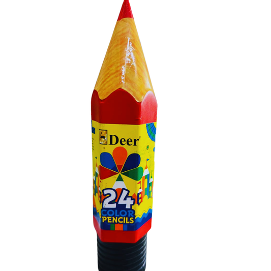 24 Colors Metallic Colored Pencils Set