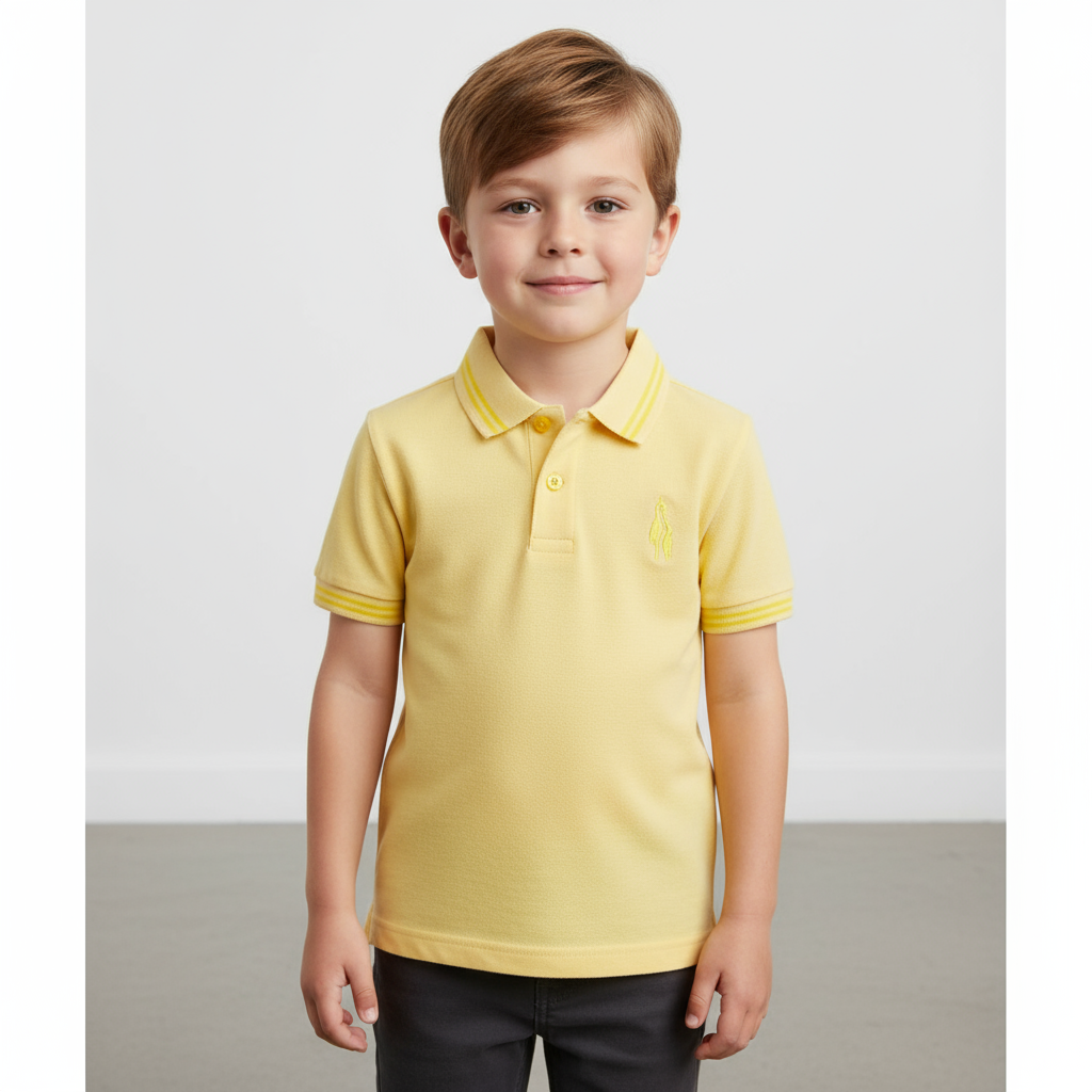 The City School Polo Shirt - Yellow