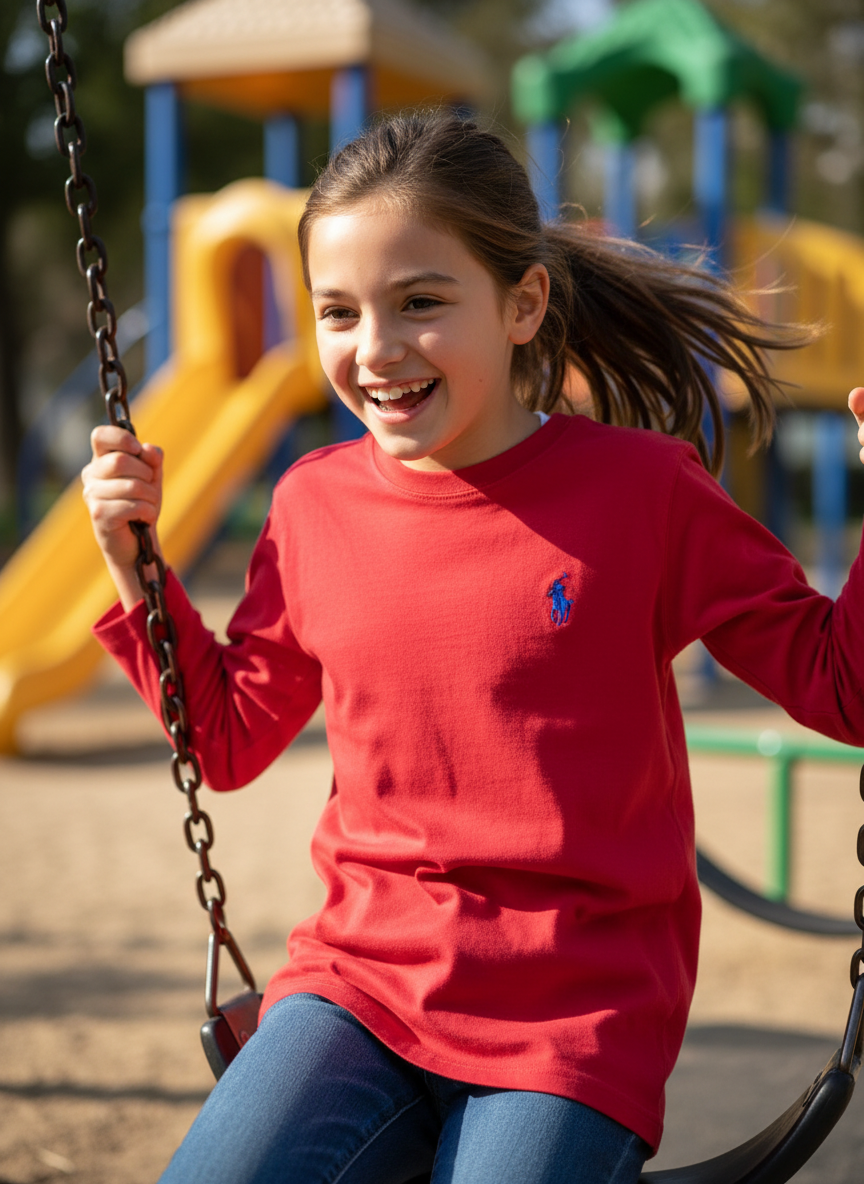 TCS Sports Shirt - Red