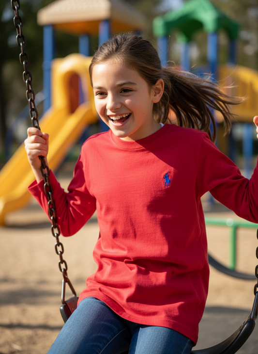 TCS Sports Shirt - Red