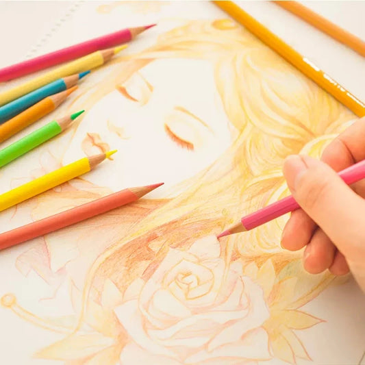 Crayon Tempo Set Erasable 12pcs Color Pencils