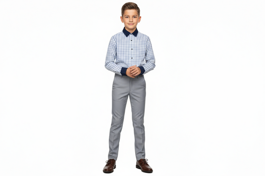 Allied School Flat Waist Pant