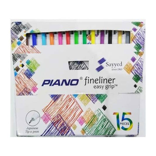 Piano Fineliner 15 Pieces