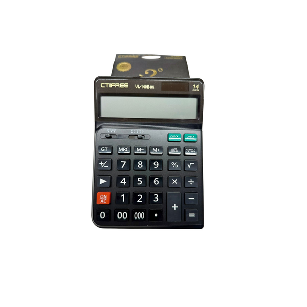 CTIFREE CALCULATOR UL-140E-BK