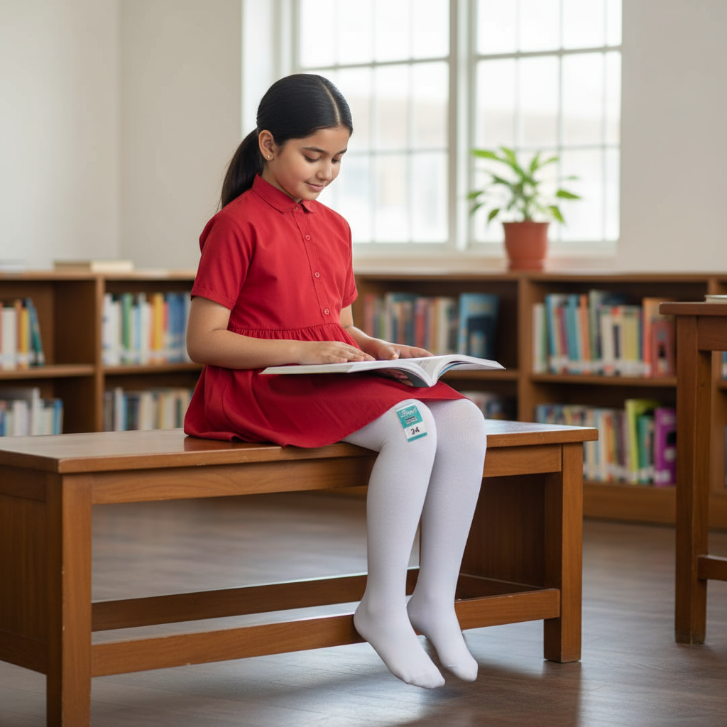 Girls’ Uniform Tights