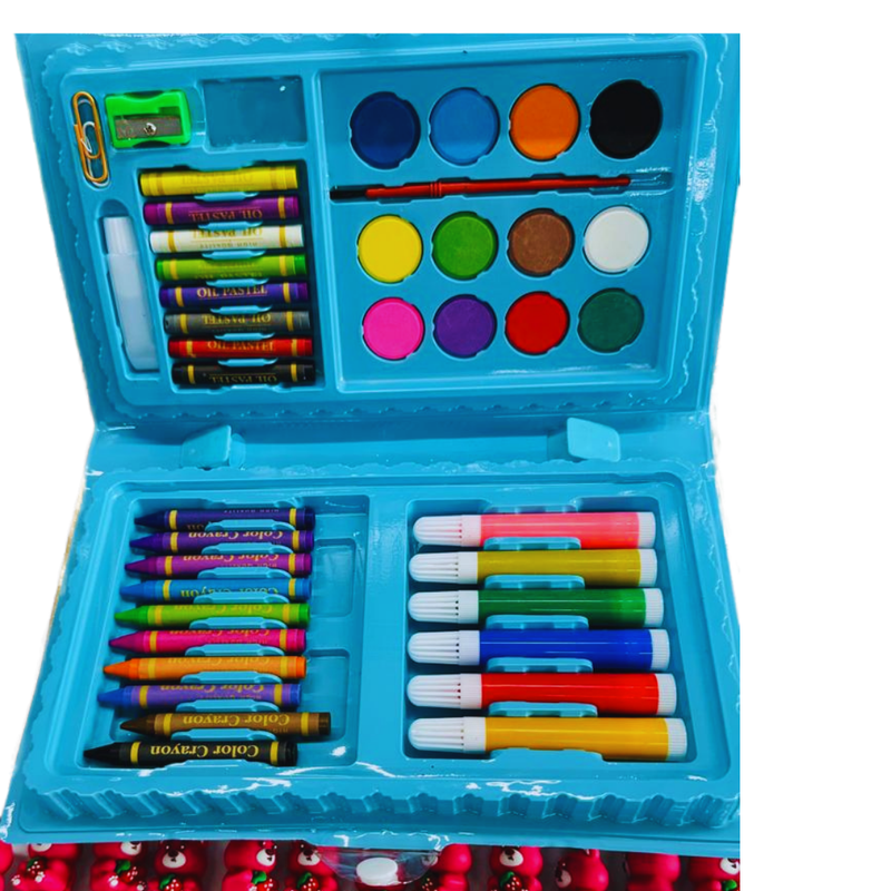 Color Crayons Pencil Box - Imported