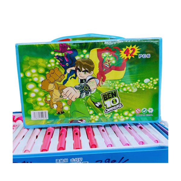 Color Crayons Pencil Box - Imported