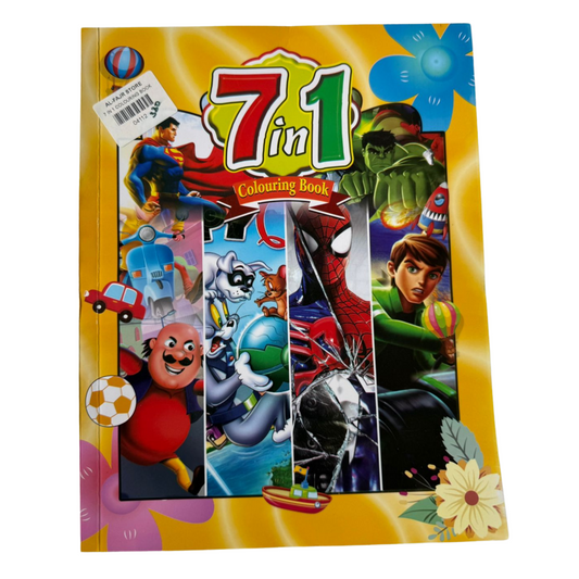 7 in 1 Coloring Book