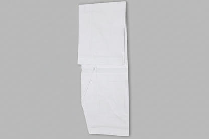 A traditional Pakistani Kamiz Shalwar garment in a solid color, laid flat on a white background.