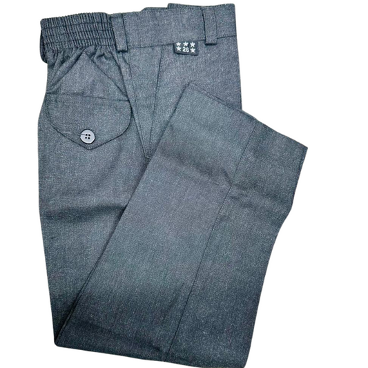 Charcoal Grey Pant Elastic