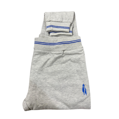 The City School Grey Sports Trouser with Blue Strips