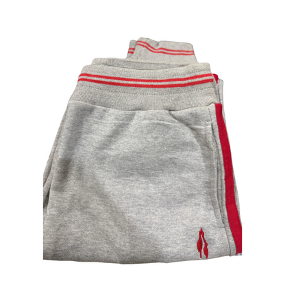 The City School Grey Sports Trouser with Red Strips