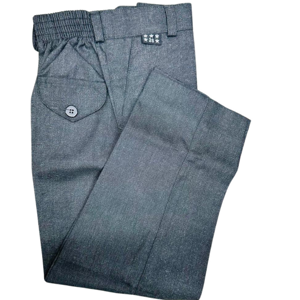 Charcoal Grey Pant Elastic - A Perfect Blend of Comfort, Style, and Durability