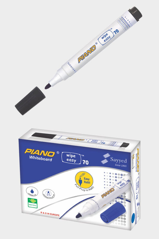 Piano Whiteboard Black Marker