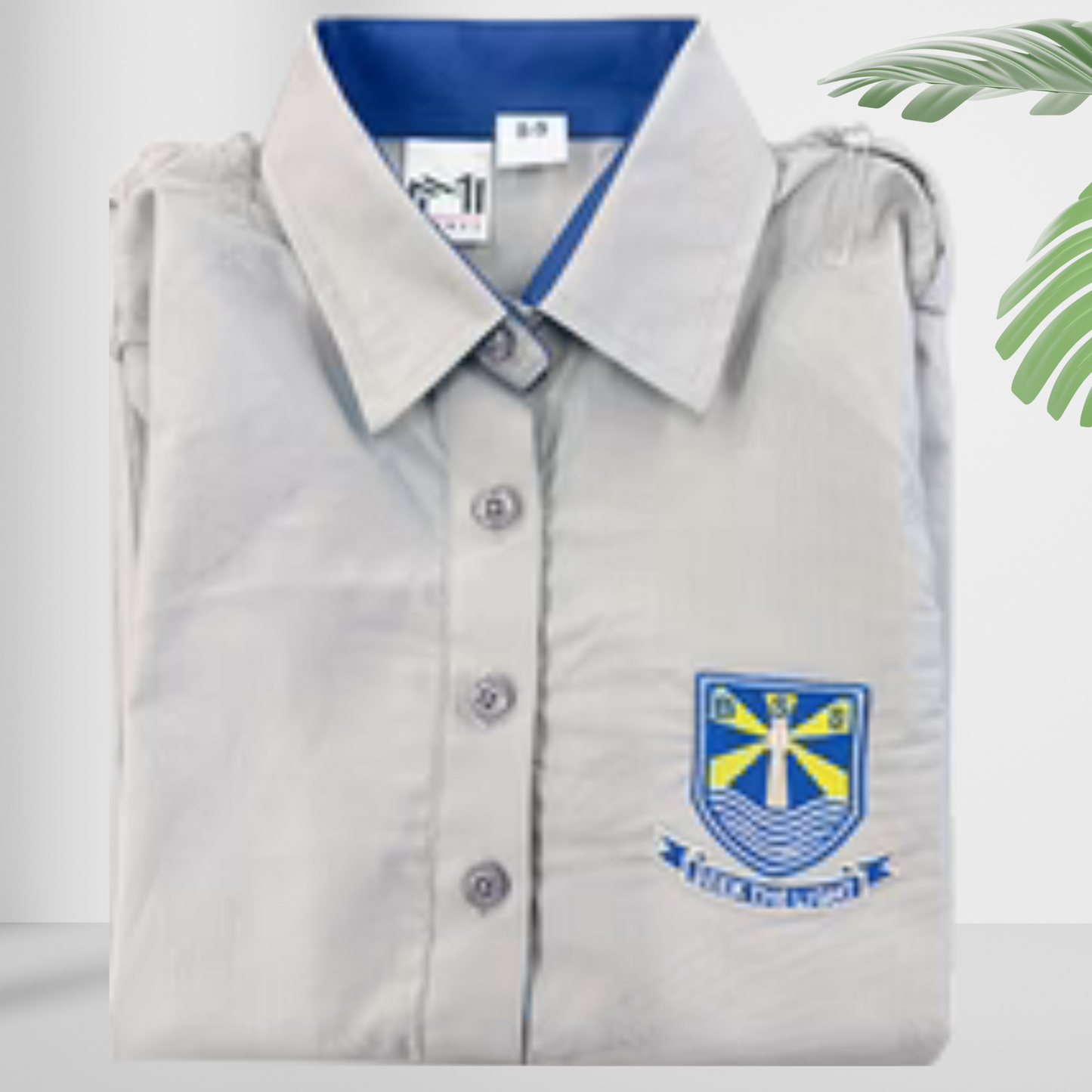 BSS Boys Regular Shirt - (3-11)Grey