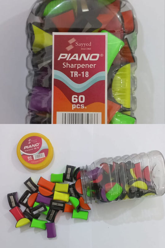 Piano Sharpener Jar - 60 Pieces
