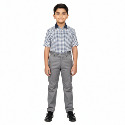 Allied School Grey Pant Elasticated