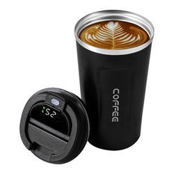 Smart Thermos Coffee Cup - Digital Temperature Display for Perfect Warmth