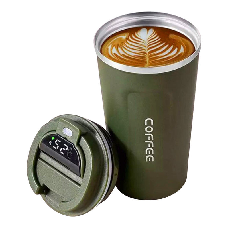 Smart Thermos Coffee Cup - Digital Temperature Display for Perfect Warmth