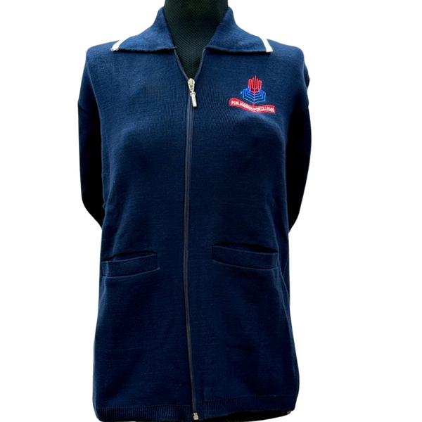 Punjab College Zipper Jersey - Stylish Warmth with College Pride