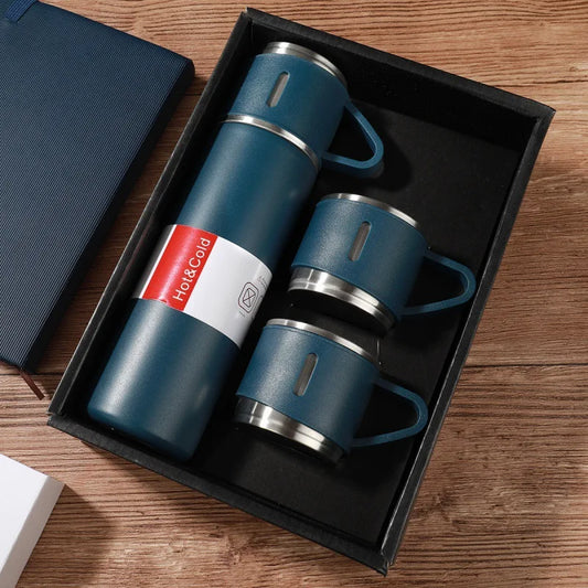 Hot & Cool Flask with Cups