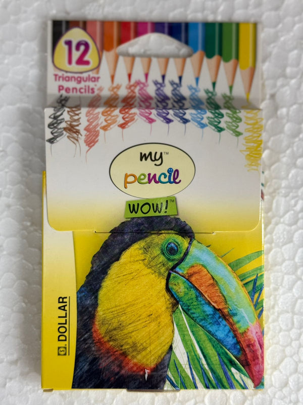 Dollar My Pencil 12 Colors - Vibrant Colors for Creative Minds