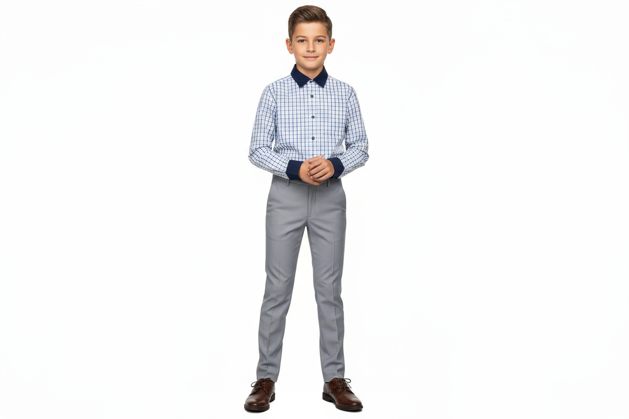 Allied School Flat Waist Pant